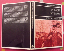 Opta / Littérature Policière. La Mort Fait L'appel. Patrick Quentin. 1976 - Opta - Littérature Policière