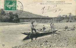 63 - PUY DE DOME - LE PONT DE LONGUES ET LE PONT DE VIC LE COMTE - VOIR SCANS - Vic Le Comte