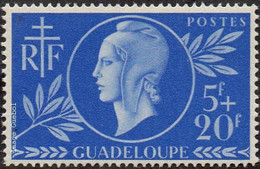 Détail De La Série Entraide Française ** Guadeloupe N° 175 - Marianne De Dulac - 1944 Entraide Française
