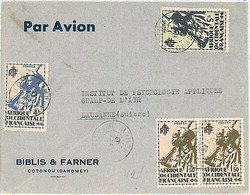 14760 - AFRIQUE OCCIDENTALE FRANCAISE: Dahomey  AOF - POSTAL HISTORY - COVER To SWITZERLAND - Storia Postale