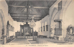 EURE ET LOIR  28  VILLEMEUX - INTERIEUR DE L'EGLISE - Villemeux-sur-Eure