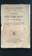 Pvblii Ovidii Nasonis	- Ovidio,  1882,  Ex Officina Salesiana - P - Clásicos