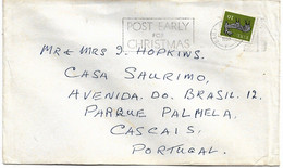 Ireland , Eire ,  1980 , Baile Slogan Postmark POST EARLY FOR CHRISTMAS  , Deer  Stamp - Brieven En Documenten