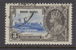 Hong Kong, Scott 147 Var (SG 133 Var), Used, PRINTING Flaw By Turret - Usati