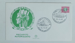 30287 Busta Primo Giorno - Recapito Autorizzato - 13/4/1987 - 1981-90: Marcophilie