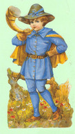 R - Découpis - Enfant, Little Boy Blue - Garçon Avec Instrument De Musique - Corne - Infantes