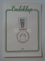 D183352  Hungary  Hollóháza   Hollóházi Kerámia - Porcelain  -  Commemorative Sheet  1981 - Feuillets Souvenir