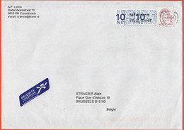 OLANDA - NEDERLAND - Paesi Bassi - 2007 - 3 Stamps - Medium Envelope - Viaggiata Da Zwolle Per Brussels, Belgium - Covers & Documents