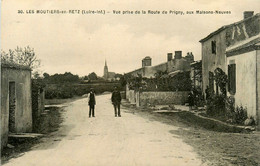 Les Moutiers En Retz * Vue Prise De La Route De Prigny * Village Hameau Maisons Neuves - Les Moutiers-en-Retz