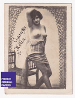 Cigarettes Mélia - Années 1925/30s - Photo Femme Sexy Pinup Lady Pin-up Woman Nue Nude Nu Seins Nus Lubrique A55-59 - Otras Marcas