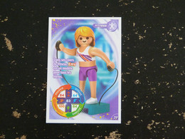 CARTE CARREFOUR PLAYMOBIL N° 39 - FITNESS - Autres & Non Classés