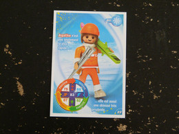 CARTE CARREFOUR PLAYMOBIL N° 89 - SKI - Other & Unclassified