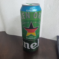 HOLLAND-Cans-Heineken-beer-EURO 2000-UEFA(5%)-(500ml)-(L1054616T0148)-(6)-(23.2.2022)--very Good - Cannettes