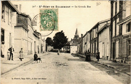CPA St-RÉMY-en-BOUZEMONT-la-GRANDE Rue (491577) - Saint Remy En Bouzemont