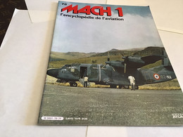 MACH 1 L'encyclopédie De L'aviation éditions Atlas 1980 - Aviation Fascicule Militaire Avion - French