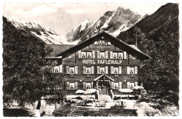 CPSM Suisse (Valais) Blatten - Hôtel Fafleralp, Die Sonnenterrasse Des Lötschentals TBE Terrasse Ensoleillée Lötschental - Blatten