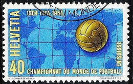 Schweiz Suisse 1954: Coupe FIFA / Fussball-WM Bern Zu 319 Mi 596 Yv 547 Mit Stempel CHAMPIONNAT DU MONDE (Zu CHF 6.00) - 1954 – Switzerland