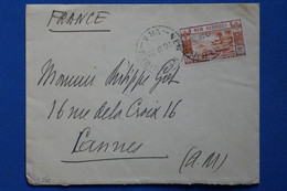 F4 NOUVELLES HEBRIDES BELLE LETTRE 1939 VILA POUR CANNES FRANCE + AFRANCHISSEMENT PLAISANT - Cartas & Documentos