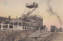 657 – Vintage 1927-1934 – Colorado Springs – Pikes Peak Summit Tower – Animation – Excellent Condition – 2 Scans - Colorado Springs