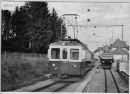 Train Montant Au Depart Des Breuleux 4.11.1979 - Bahnhof Mit Bahn - Les Breuleux