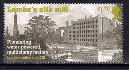 GB 2021 QE2 £1.70 Industrial Revolution Lombe Silk Mill Umm ( E1206 ) - Ongebruikt