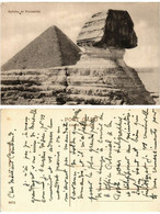 CPA AK EGYPT Sphinx Et Pyramide (421331) - Piramiden