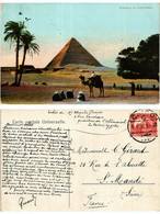 CPA AK EGYPT Pyramid Of Chephren (421382) - Piramiden