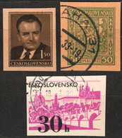 Czechoslovakia - Stamped Postal STATIONERY Cut LOT - BRIDGE Praha - Unclassified
