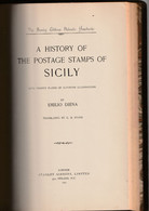 The Postage Stamps Of Sicily By Emilio Diena (1904) RARE !!! - Filatelie En Postgeschiedenis