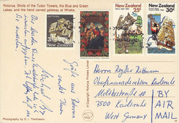 NEW ZEALAND - PICTURE POSTCARD 1983 > KARLSRUHE/DE /QF417 - Covers & Documents