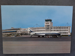 CPSM 06 NICE AEROPORT Caravelle Air France - Luftfahrt - Flughafen