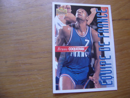 1995 Carte Basketball Panini BRUNO COQUERAN Equipe De France FFBB Basket - Autres & Non Classés