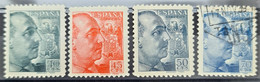 SPAIN 1939 - MLH/canceled - Ed 871-874 - Sanchez Toda - Used Stamps