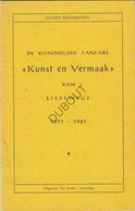 LISSEWEGE Fanfare Kunst En Vermaak 1911-1961 L. Dendooven - Ter Doest (N561) - Sonstige & Ohne Zuordnung