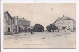 CP 13 SAINT LOUIS DU RHONE Entrée Du Village - Saint-Louis-du-Rhône