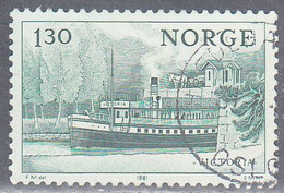 NORWAY   SCOTT NO. 787    USED     YEAR 1981 - Andere & Zonder Classificatie