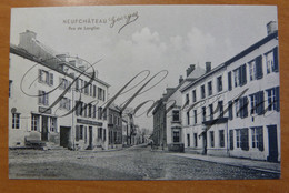 Neufchâteau. Rue De Longlier.Maison Marie Fontaine,Hôtel Des Ardennes,(Cave De Munich ?) - Neufchateau