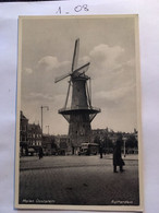 Cp, Rotterdam - Molen Oostplein ( Moulin)- Edition Rembrandt Utrecht, N° 124 (Lammerse, Hoofdsteeg) Pays Bas - Rotterdam