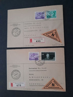 Liechtenstein 1939 à 1994: Lot De 16 Lettres - Collections