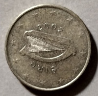 2002 - IRLANDA  - MONETA IN EURO - DEL VALORE DI  10 CENTESIMI   - USATA - Irlande