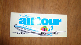AIRTOUR SABENA Avion Aviation 1976 Sticker Autocollant Aircraft - Stickers