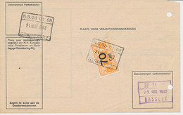 Vrachtbrief / Spoorwegzegel N.S. - Den Haag 1942 - Railway