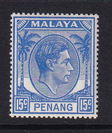 Malaya - Penang: 1949/52   KGVI    SG13    15c     MH - Penang