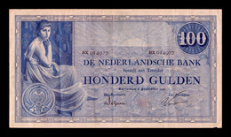 Holanda Netherlands 100 Gulden 1929 Pick 39d MBC/+ VF/+ - 100 Florín Holandés (gulden)