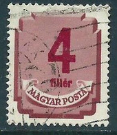 Hungría - Taxas - Año1946 - Catalogo Yvert N.º 0174 - Usado - Taxas - Revenue Stamps