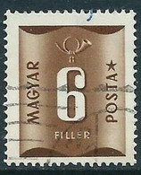 Hungría - Taxas - Año1952 - Catalogo Yvert N.º 0186 - Usado - Taxas - Revenue Stamps