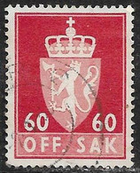 Noruega - Sellos De Servicios - Año1955 - Catalogo Yvert N.º 0081 - Usado - Servicios - Gebruikt