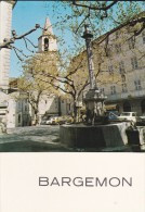 83----BARGEMON---place Chauvier----voir 2 Scans - Bargemon