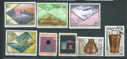 Cuba   - -8 Timbres Oblitérés   - Abc32206 - Other & Unclassified