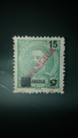 ERROS E VARIEDADES - ANGOLA - SOBRECARGA INVERTIDA - Unused Stamps